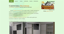 Desktop Screenshot of carpinteriaroquetas.com
